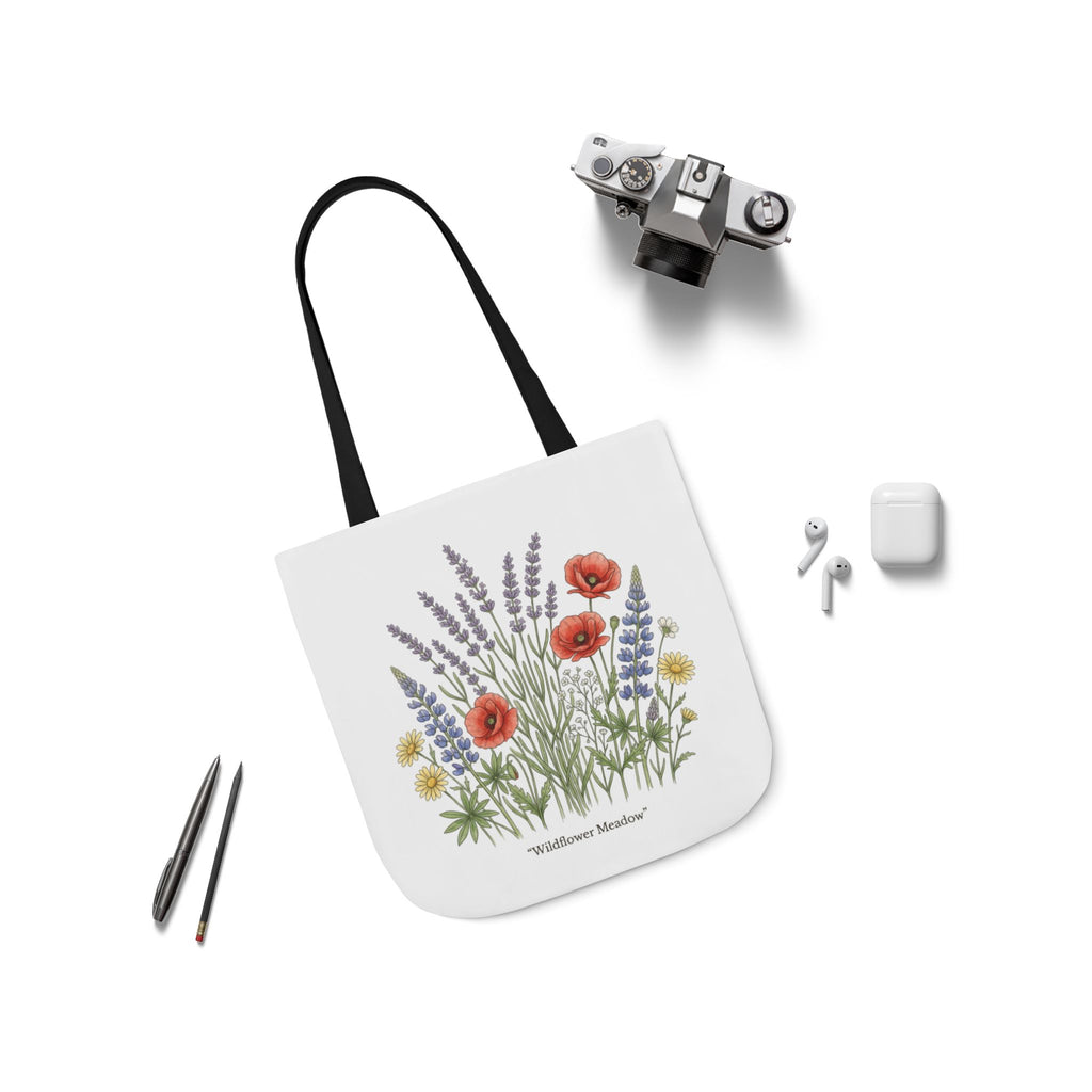 Wildflower Meadow Canvas Tote Bag