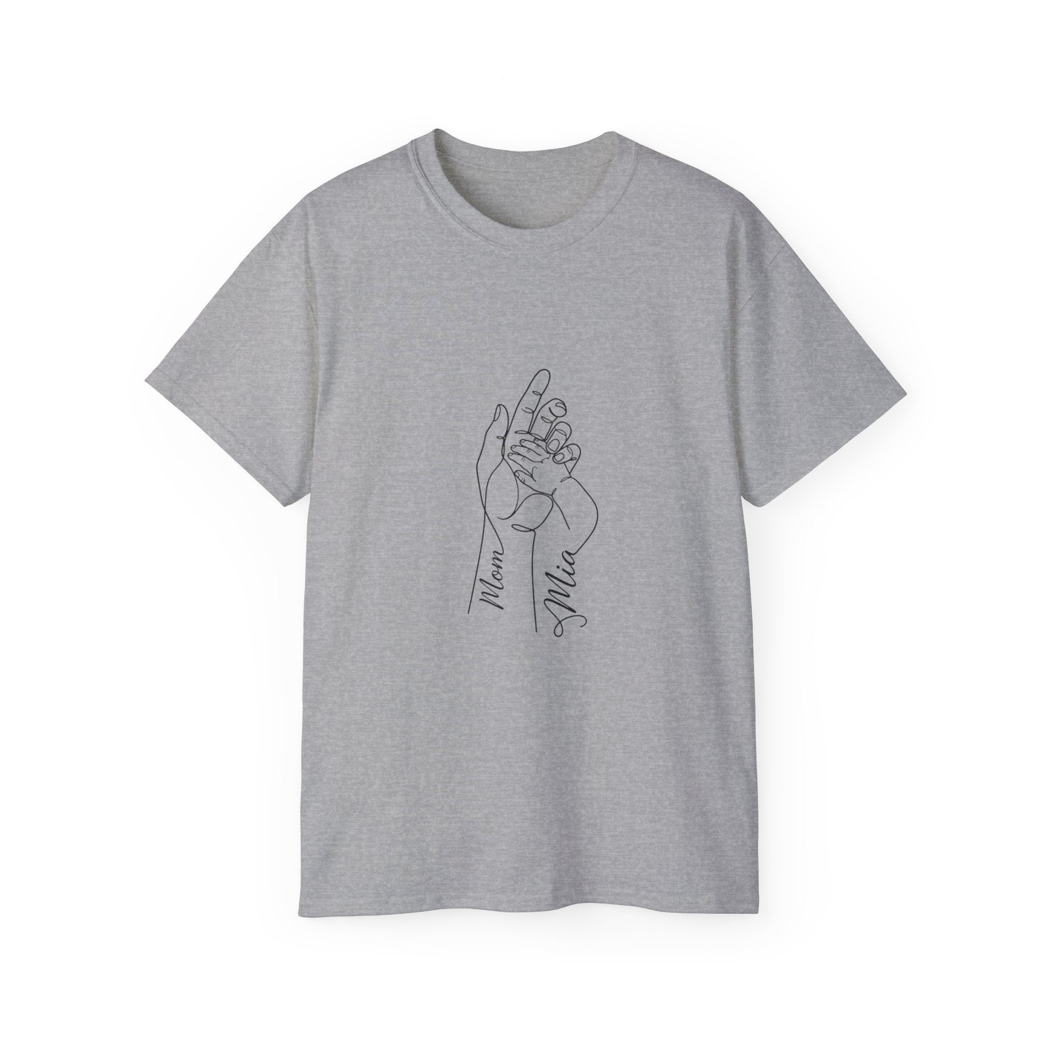Matching Hands Relaxed Unisex Cotton T‑Shirt