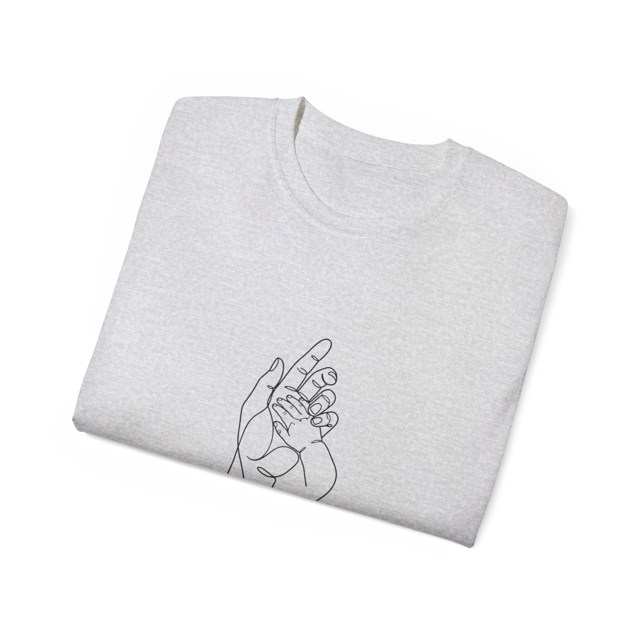 Matching Hands Relaxed Unisex Cotton T‑Shirt