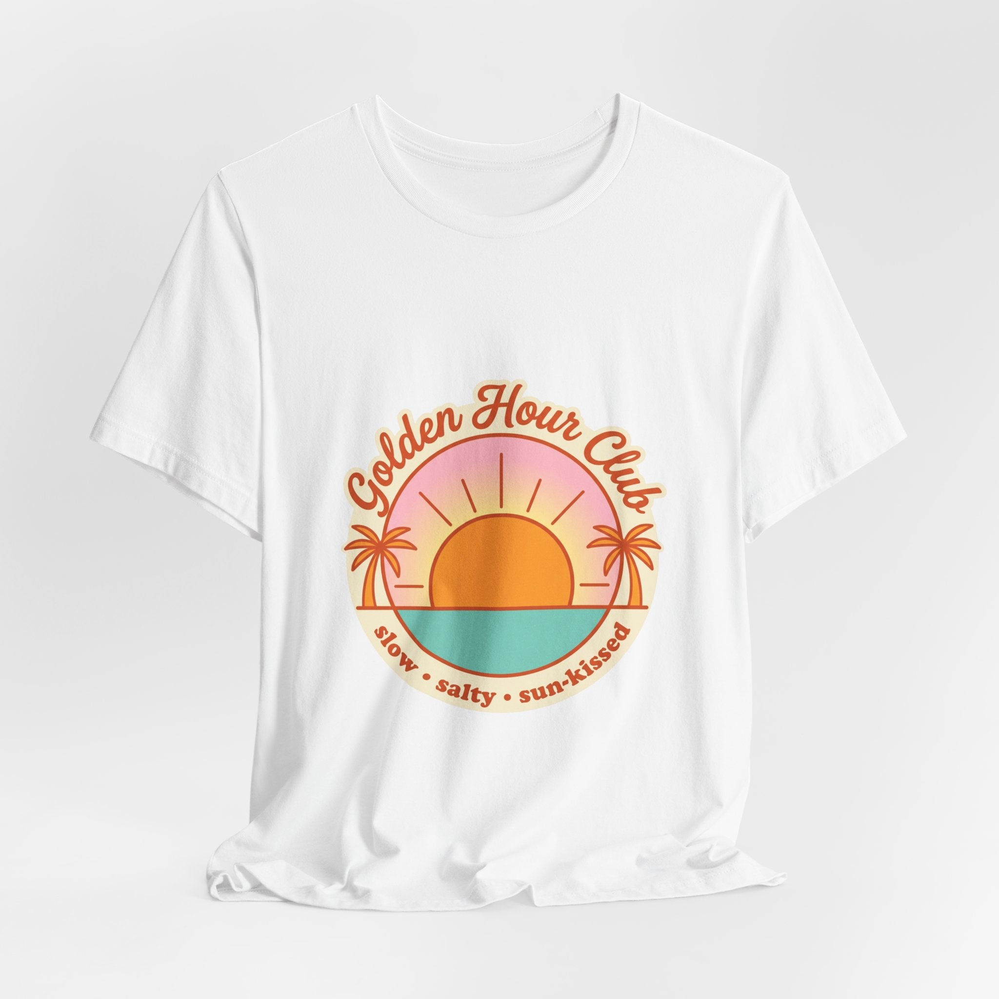 Golden Hour Club Tee | summer aesthetic, coastal vibes