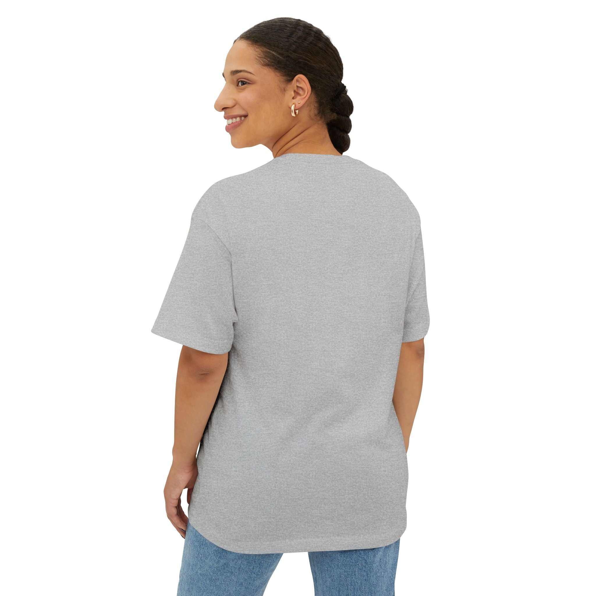 Unisex Boxy T-Shirt – "1% Better Every Day" Cotton Tee