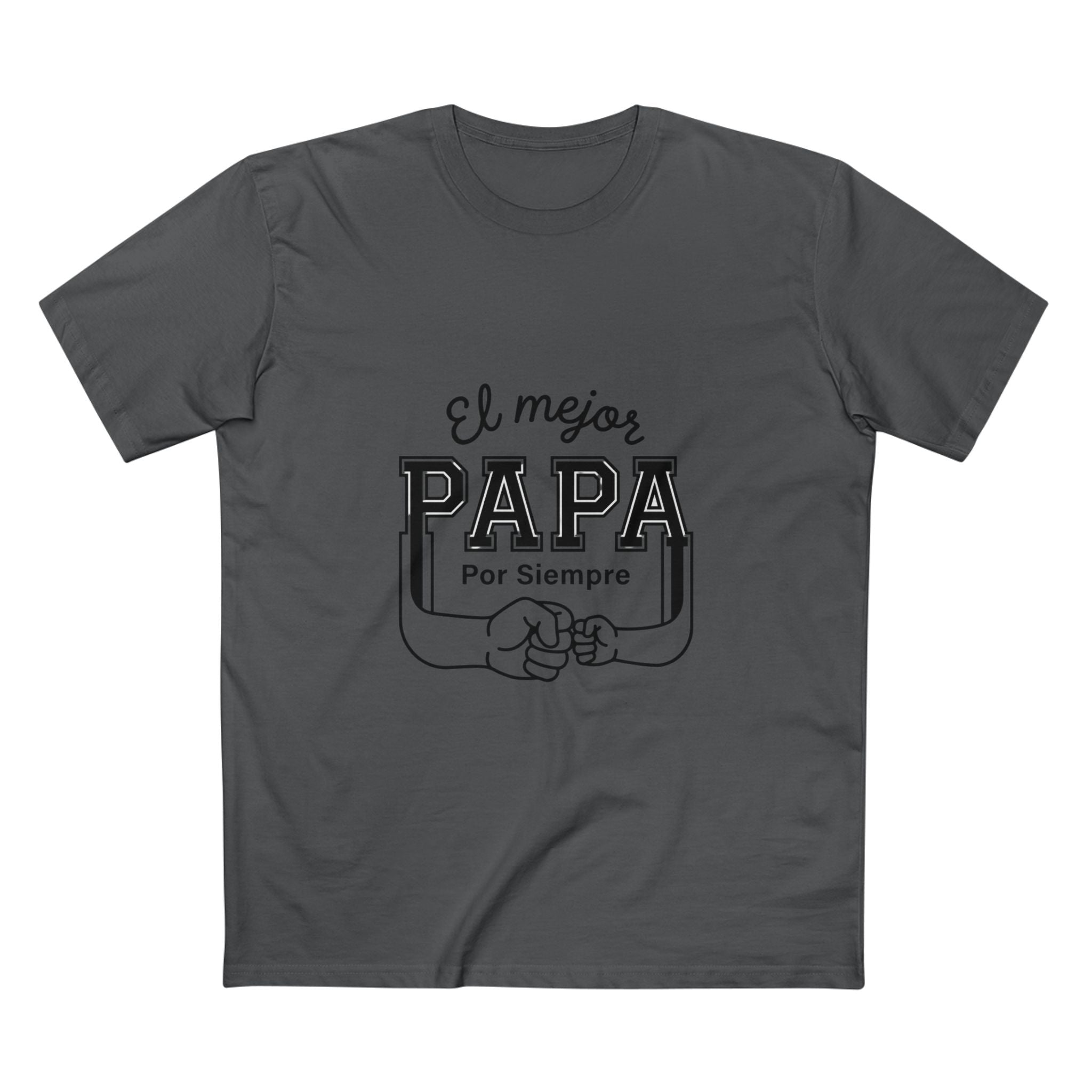 El Mejor Papá Por Siempre" Fist Bump Father's Day Tee