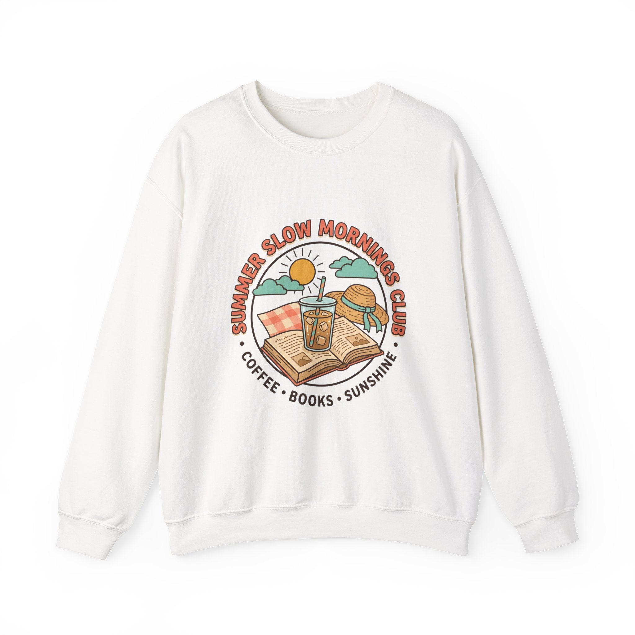 Summer Slow Mornings Crewneck Sweatshirt.