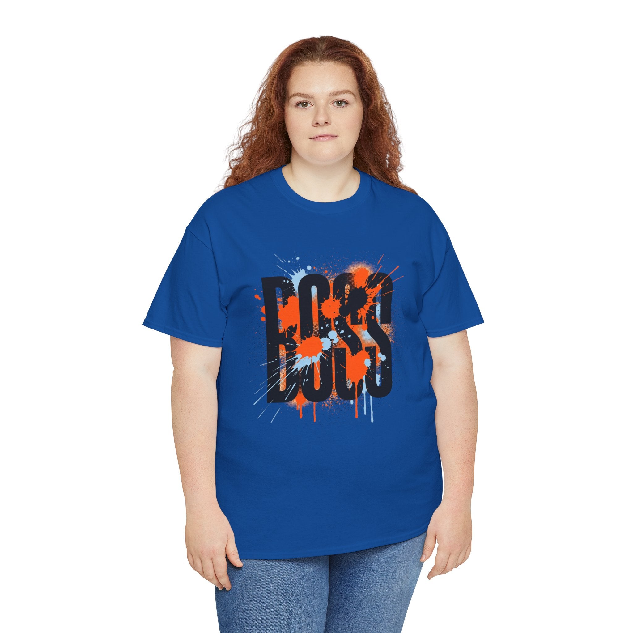 BOSS Graffiti Tee – Street Art Graphic T-Shirt