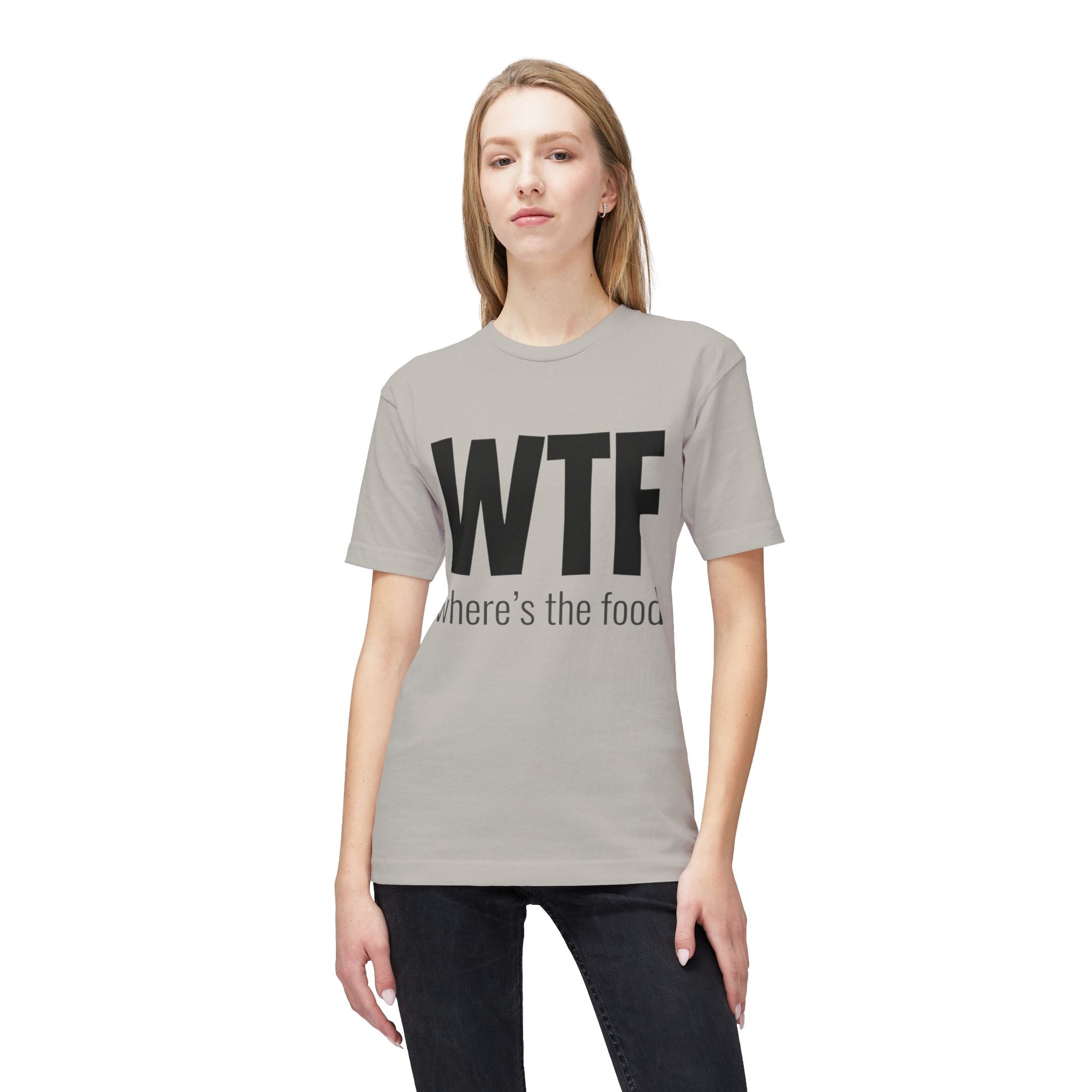 WTF "Where's the Food" Graphic T-Shirt — Funny Foodie Tee