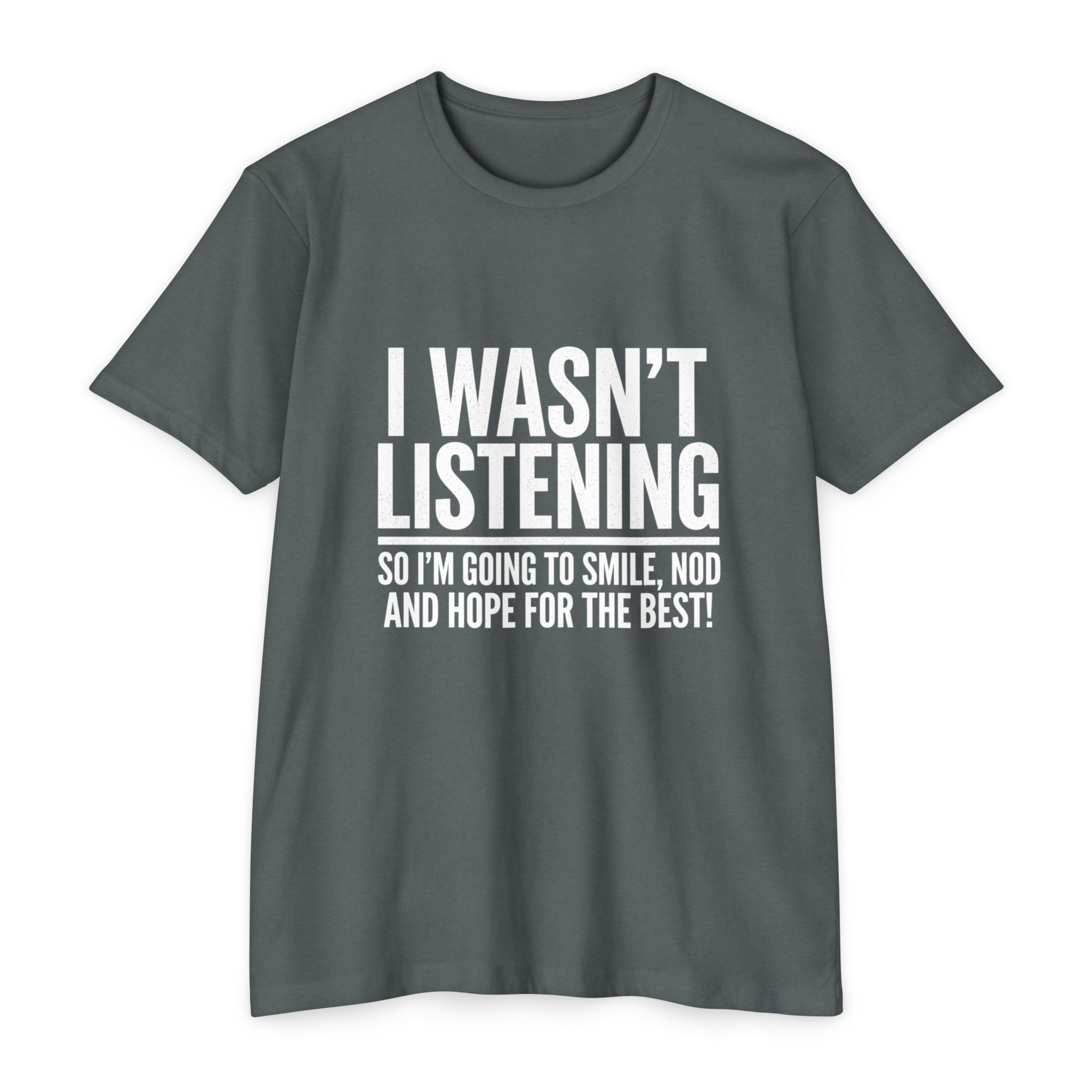 Graphic unisex soft cotton T‑Shirt — Funny Sarcastic Tee