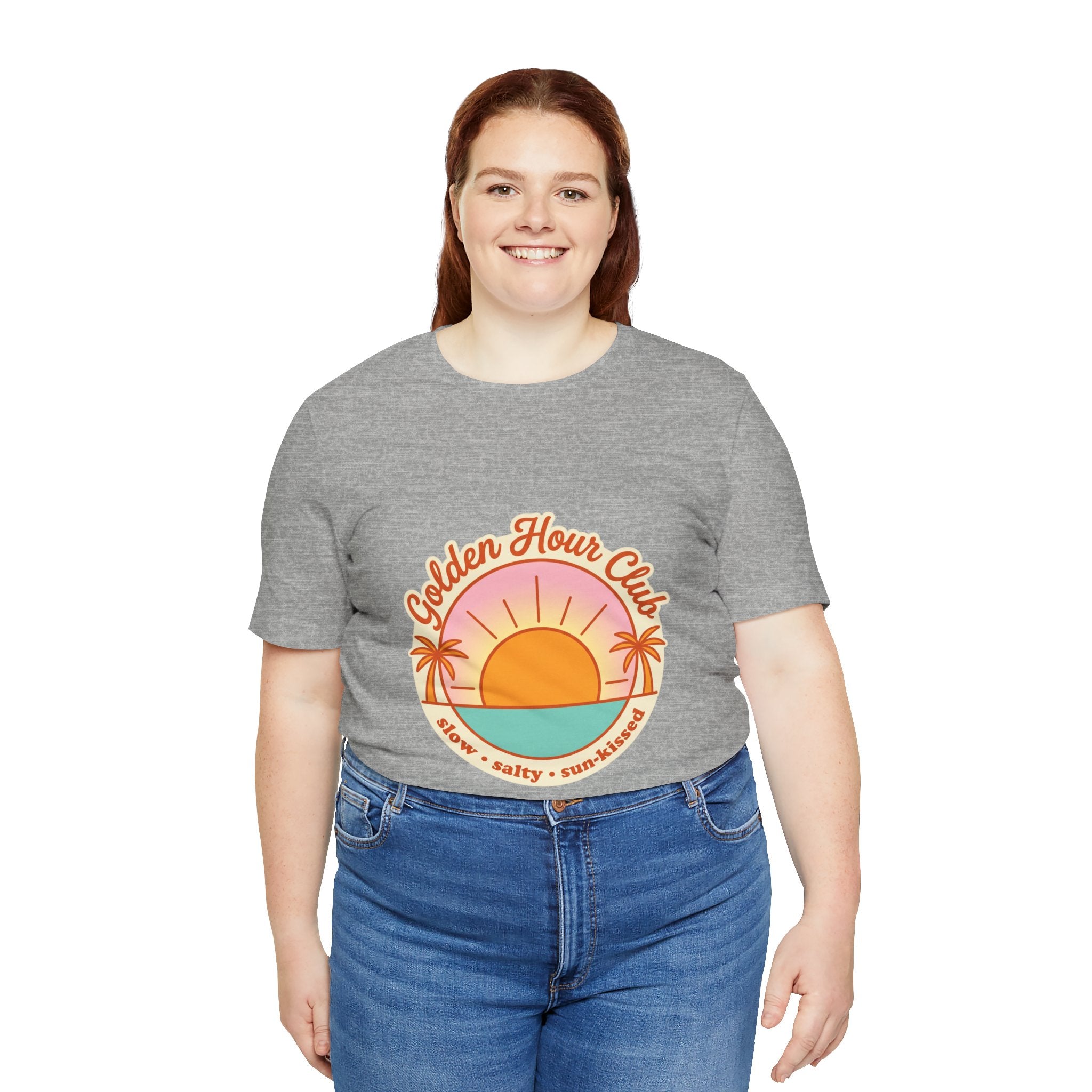 Golden Hour Club Tee | summer aesthetic, coastal vibes