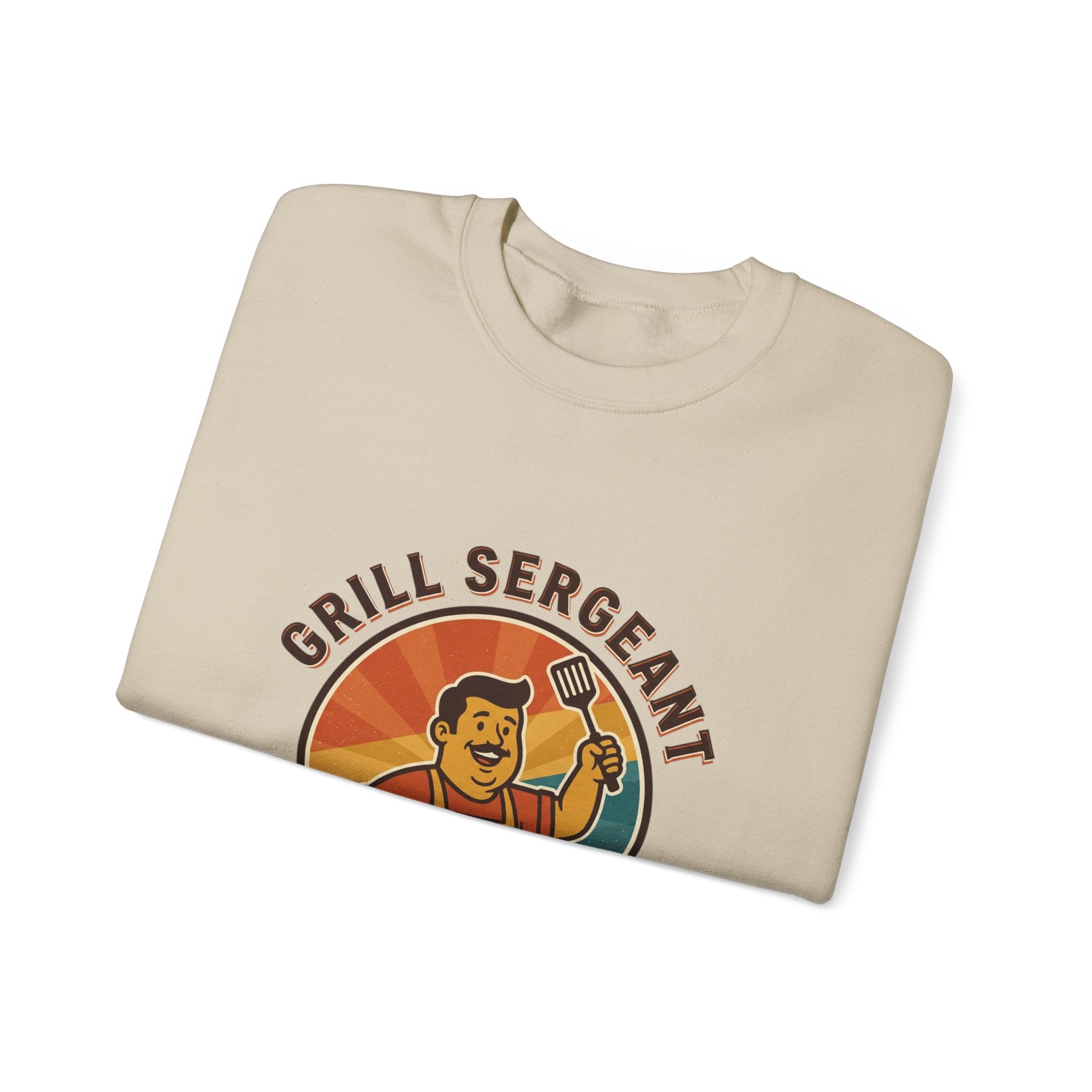 Grill Sergeant Sweatshirt | Father’s Day, Retro Outdoorsy Dad
