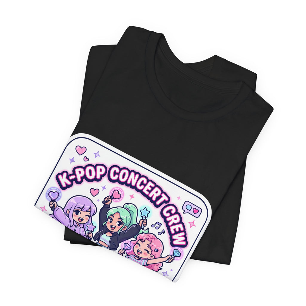 Unisex K-pop Concert Crew T-Shirt