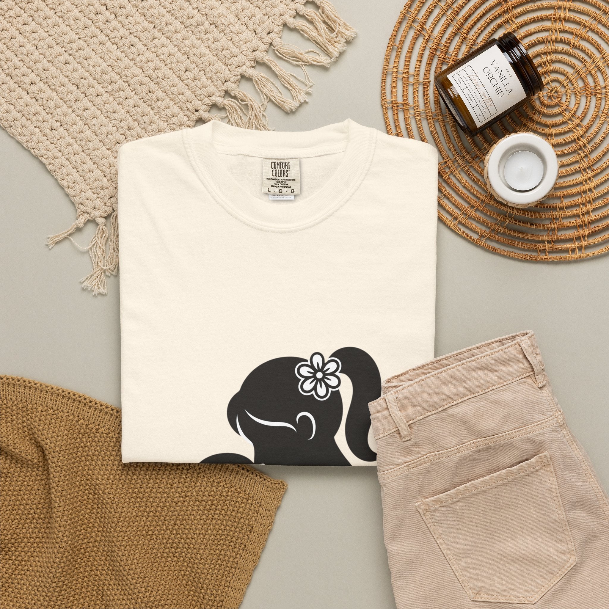 Mom and Baby Silhouette T-Shirt — Nursing & New Mom Gift