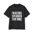 Retired Oversized Cotton T-Shirt