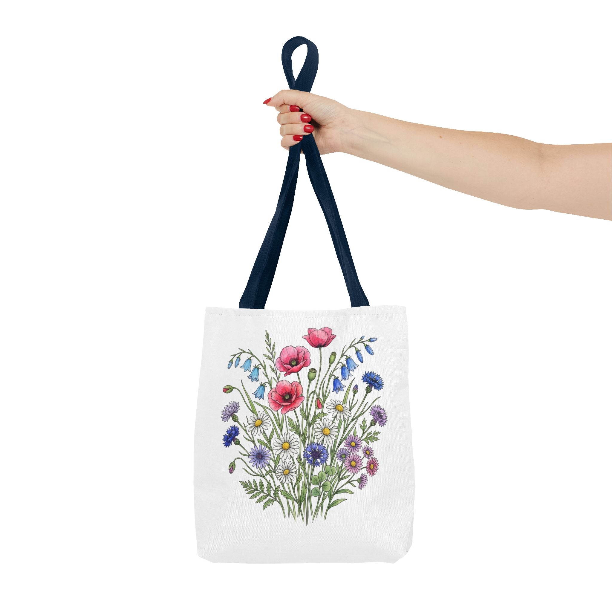Floral Wildflower tote bag