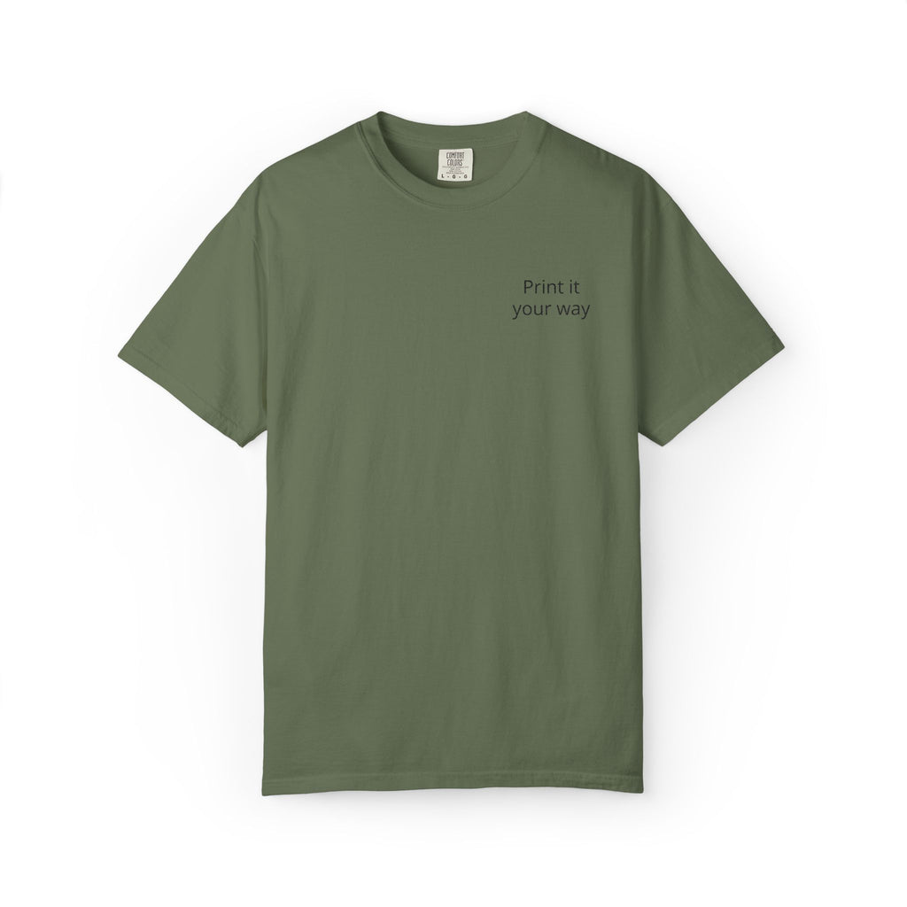 Minimalist "Print It Your Way" T-Shirt