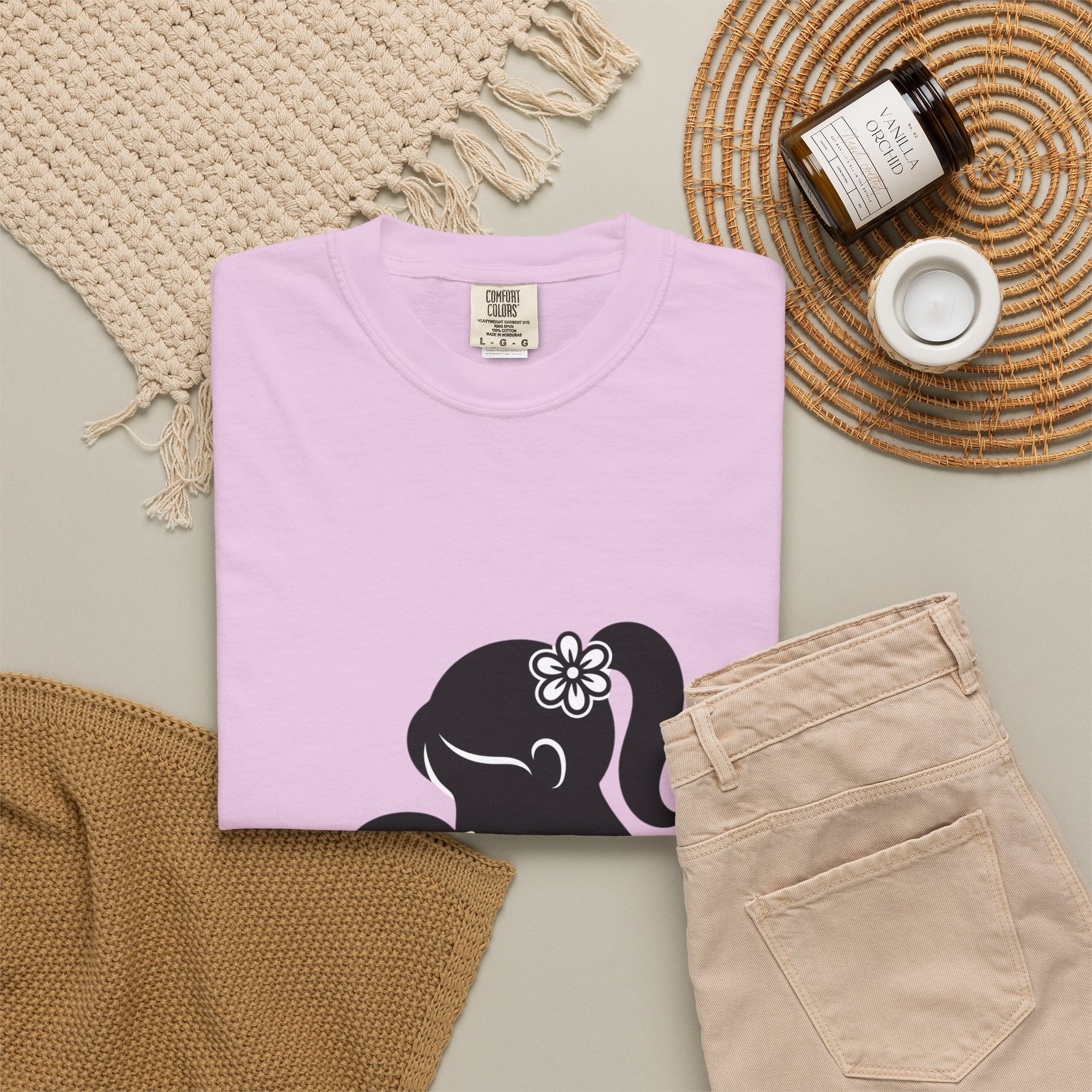 Mom and Baby Silhouette T-Shirt — Nursing & New Mom Gift
