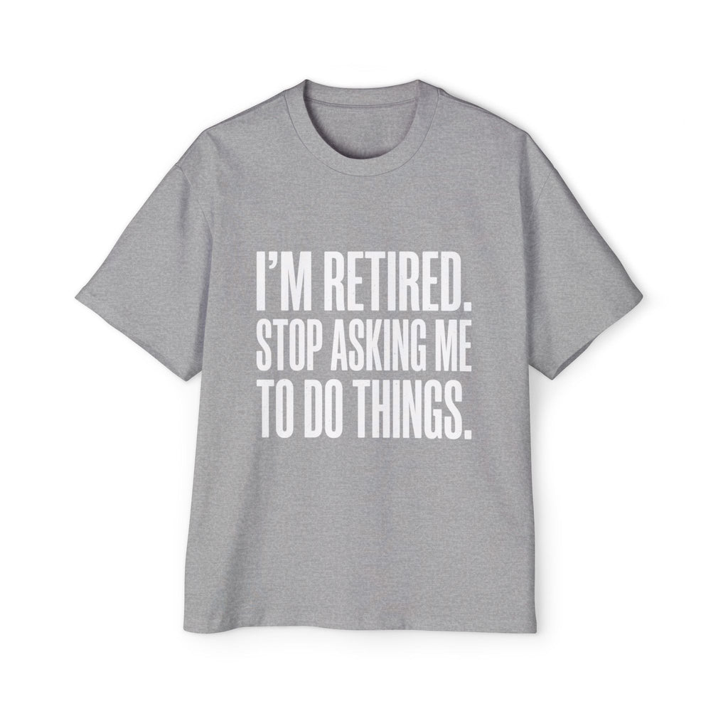 Retired Oversized Cotton T-Shirt