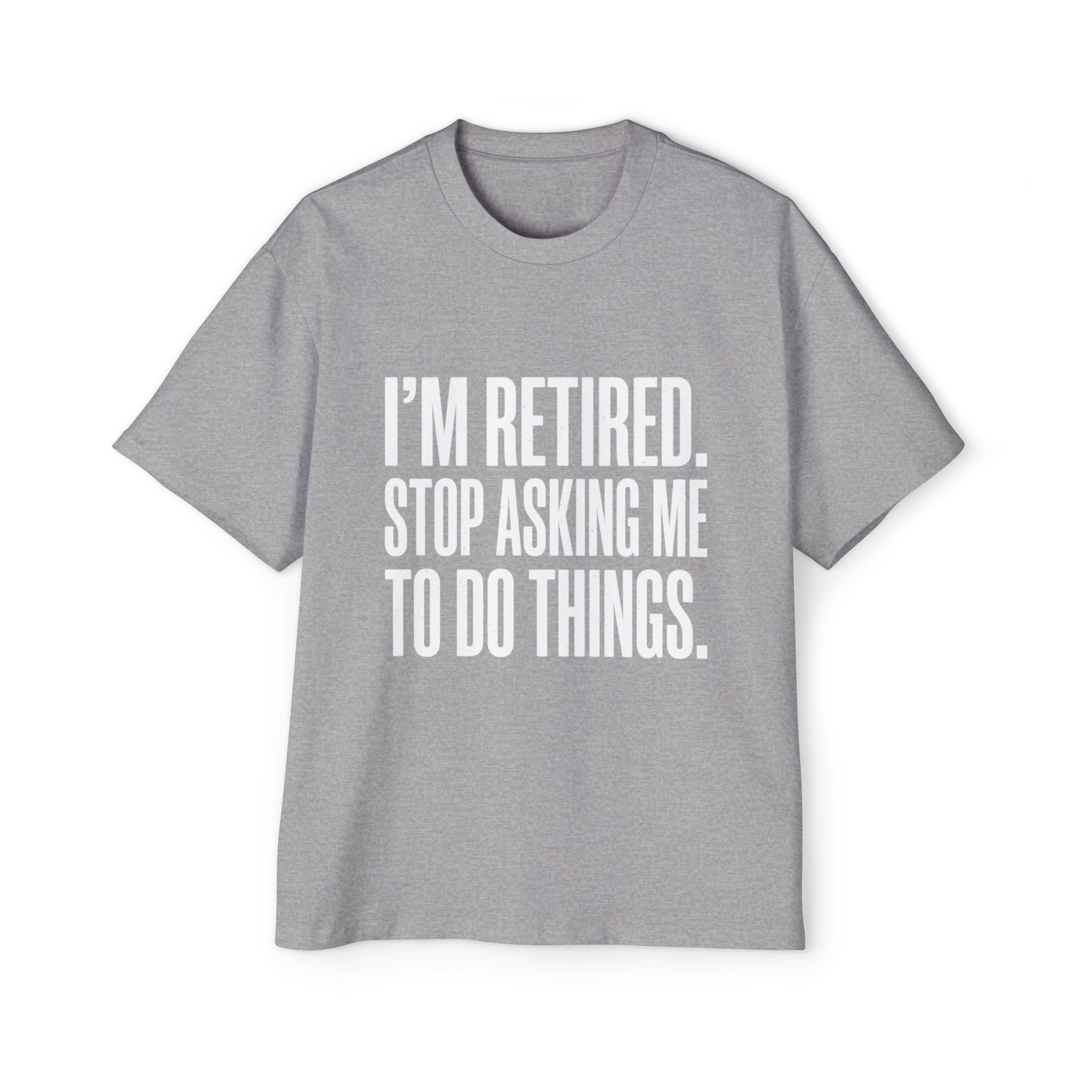 Retired Oversized Cotton T-Shirt