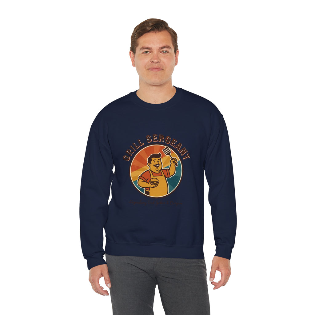 Grill Sergeant Sweatshirt | Father’s Day, Retro Outdoorsy Dad