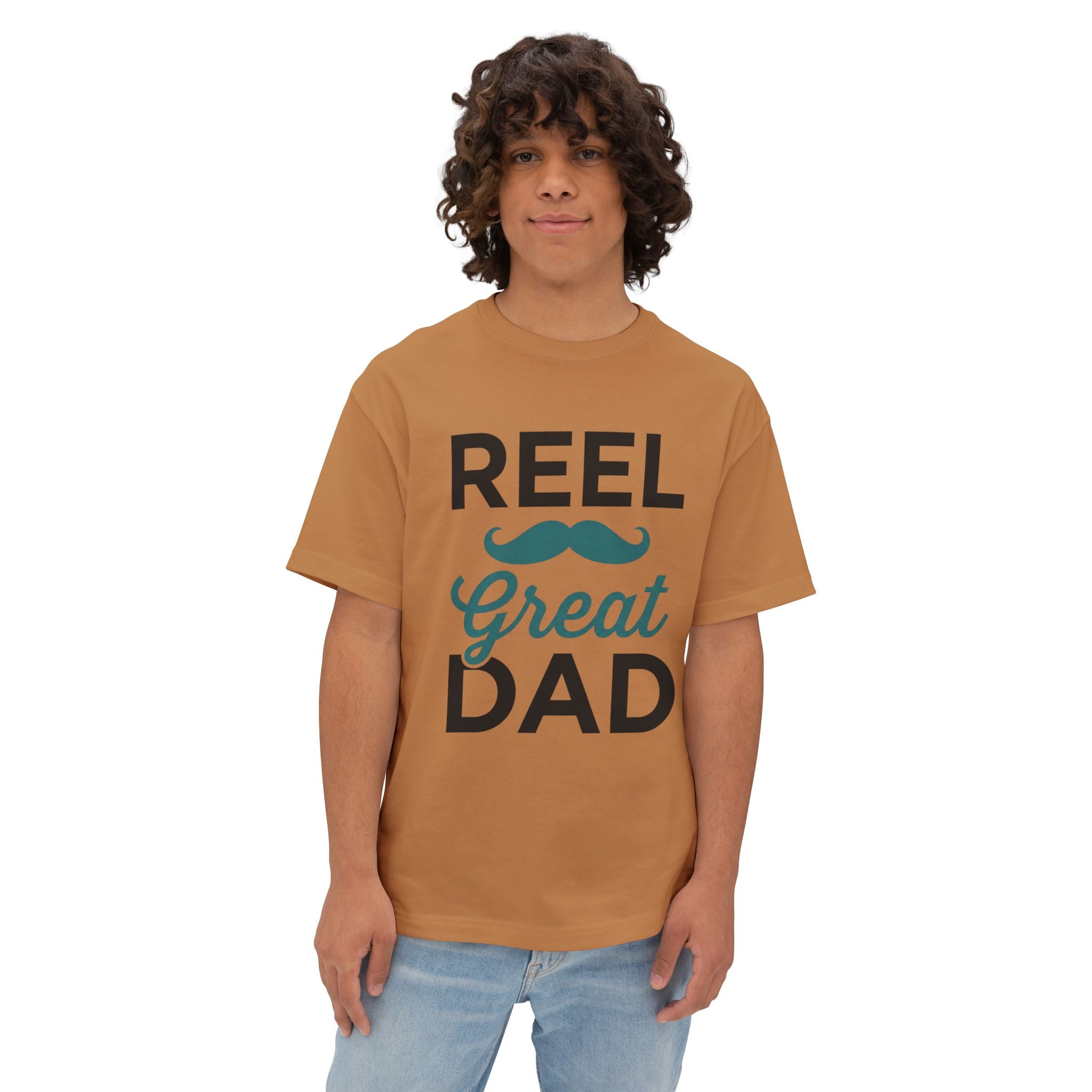 Funny Fishing Mustache Father's Day Shirt