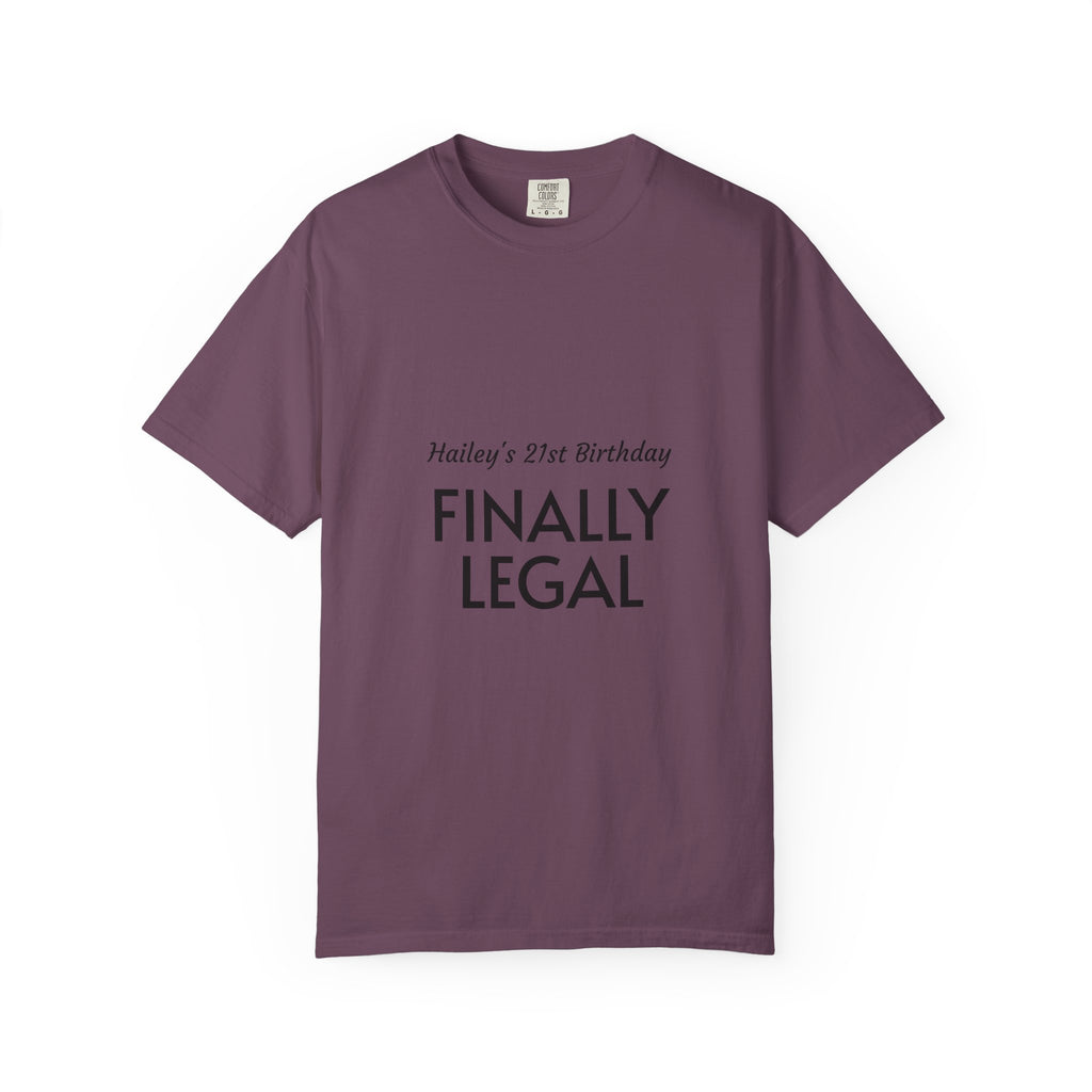 Finally Legal 21st Birthday T-Shirt