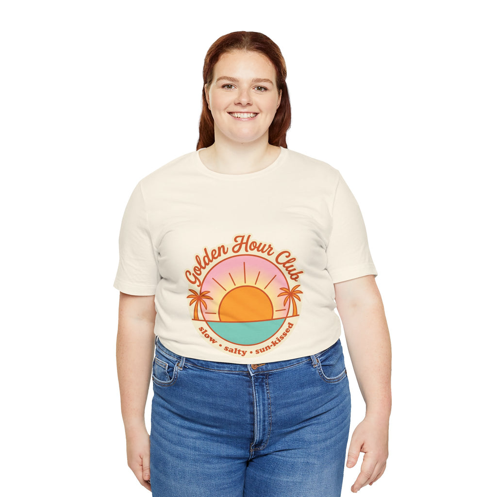 Golden Hour Club Tee | summer aesthetic, coastal vibes