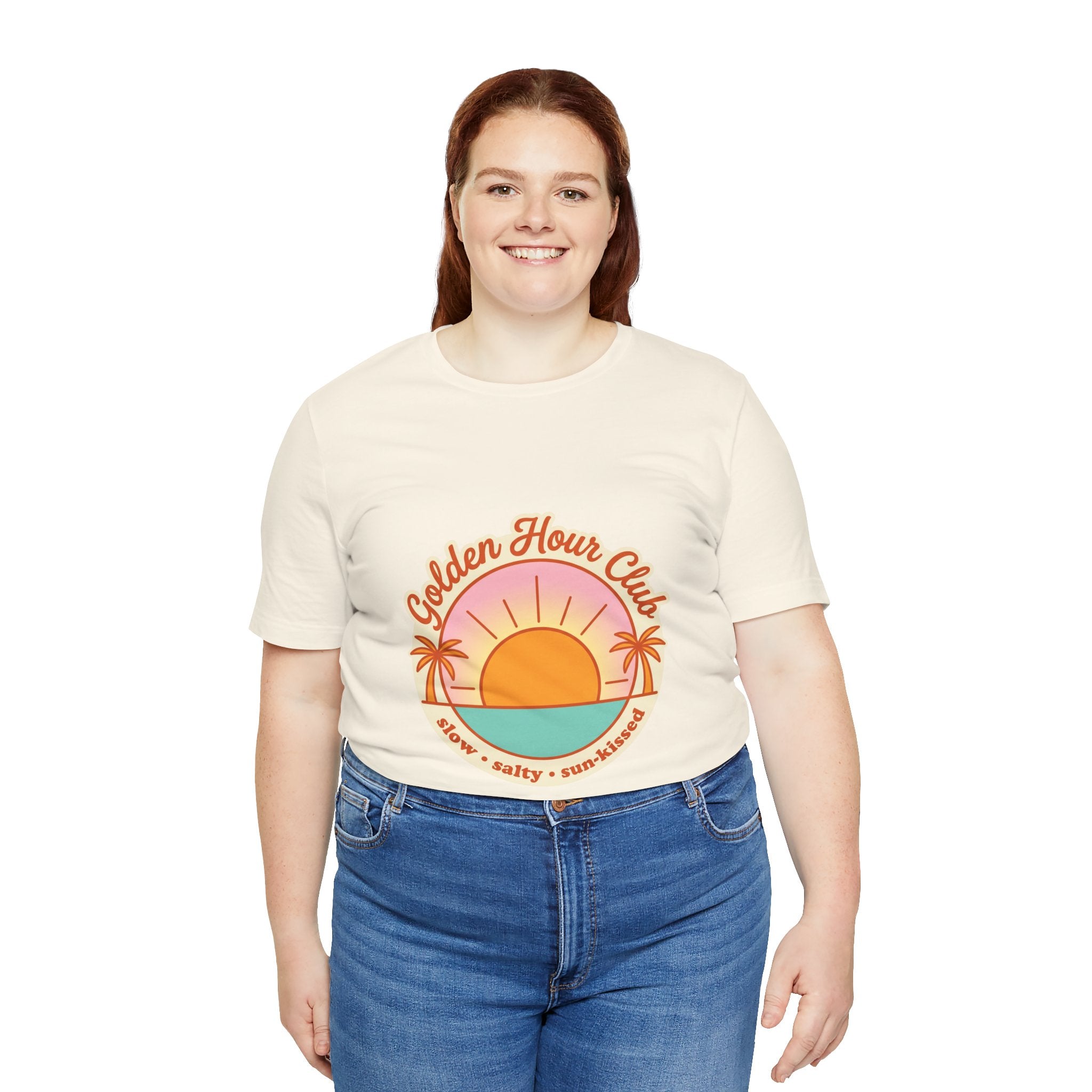 Golden Hour Club Tee | summer aesthetic, coastal vibes