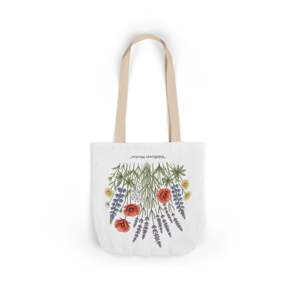 Wildflower Meadow Canvas Tote Bag