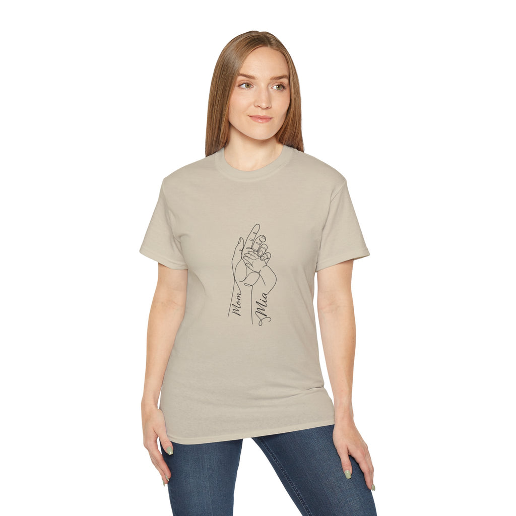 Matching Hands Relaxed Unisex Cotton T‑Shirt