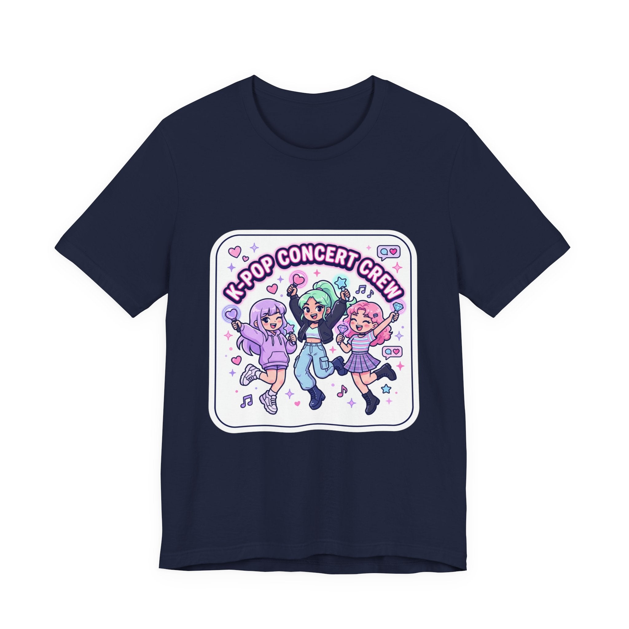 Unisex K-pop Concert Crew T-Shirt