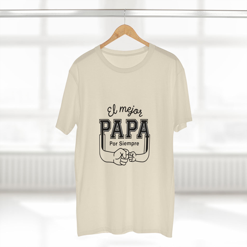 El Mejor Papá Por Siempre" Fist Bump Father's Day Tee