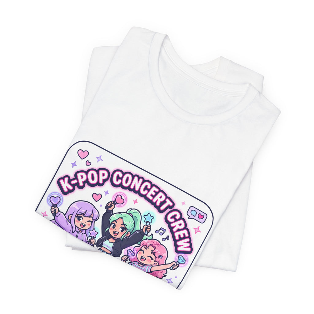Unisex K-pop Concert Crew T-Shirt