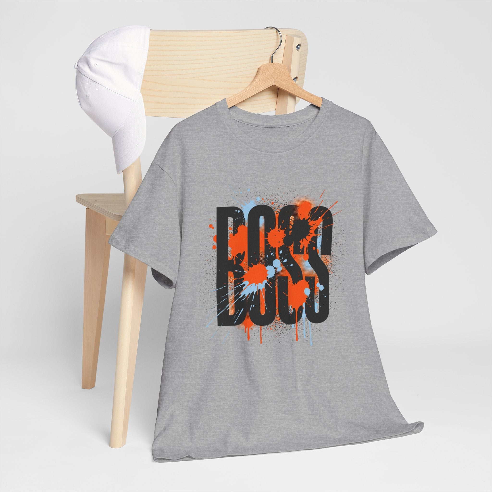 BOSS Graffiti Tee – Street Art Graphic T-Shirt