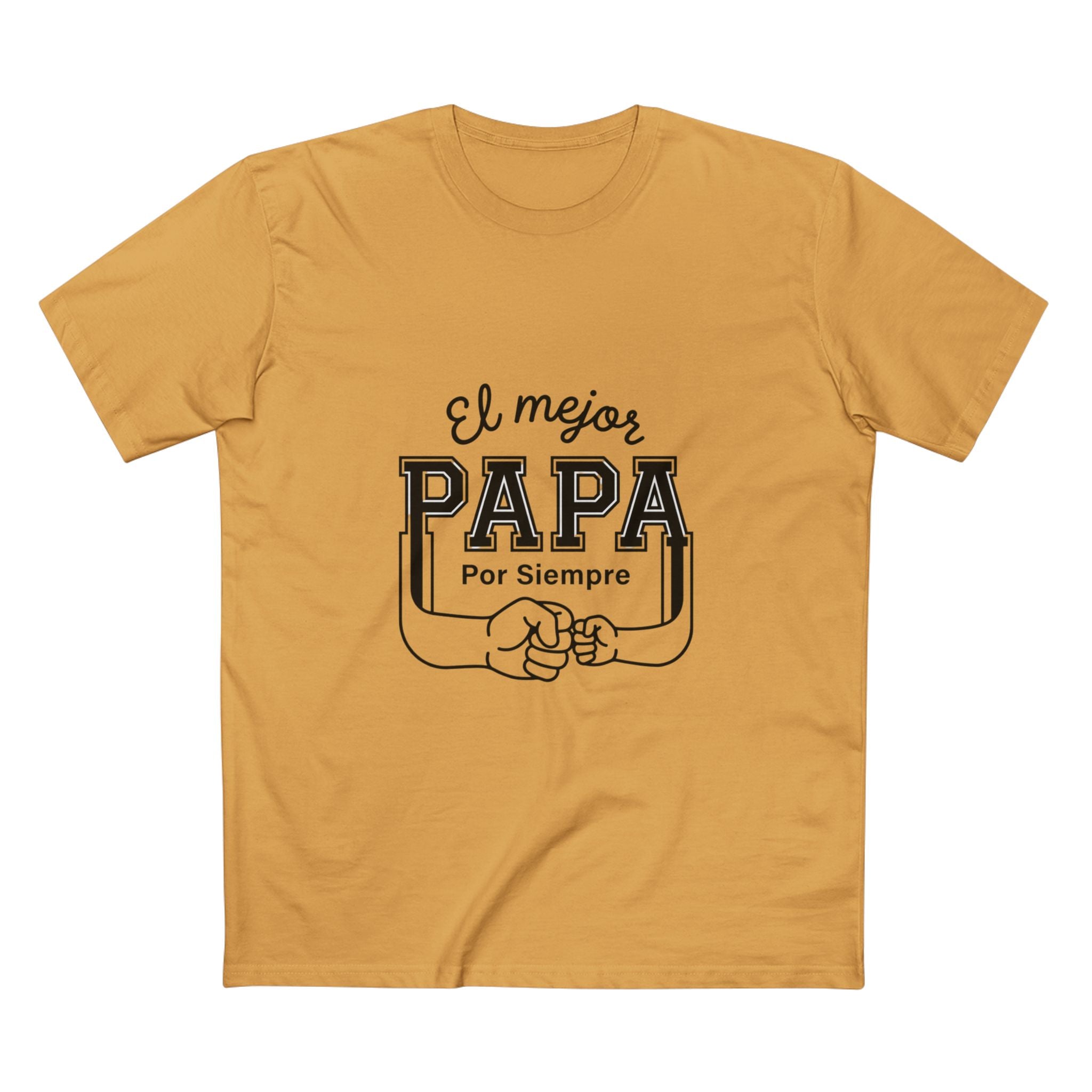 El Mejor Papá Por Siempre" Fist Bump Father's Day Tee