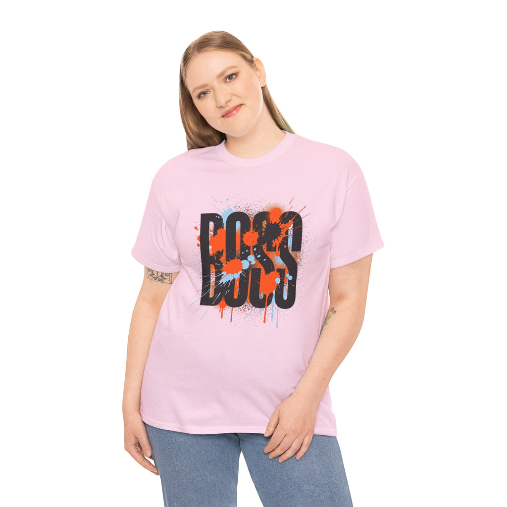 BOSS Graffiti Tee – Street Art Graphic T-Shirt