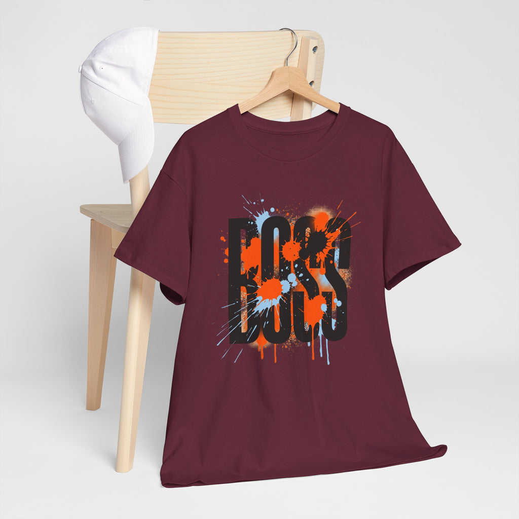 BOSS Graffiti Tee – Street Art Graphic T-Shirt