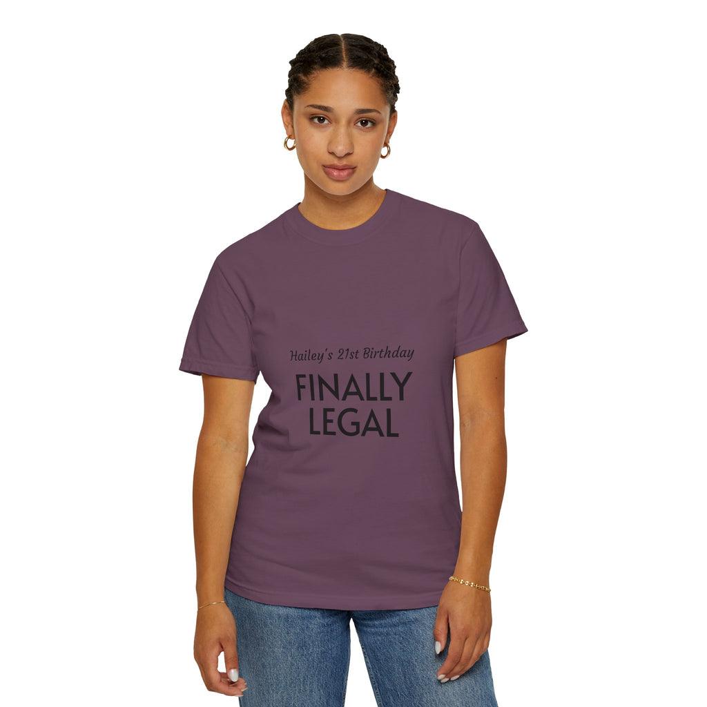 Finally Legal 21st Birthday T-Shirt