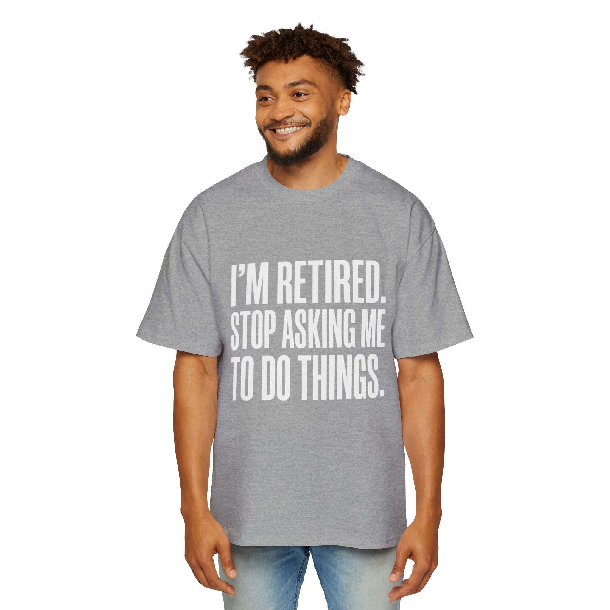 Retired Oversized Cotton T-Shirt
