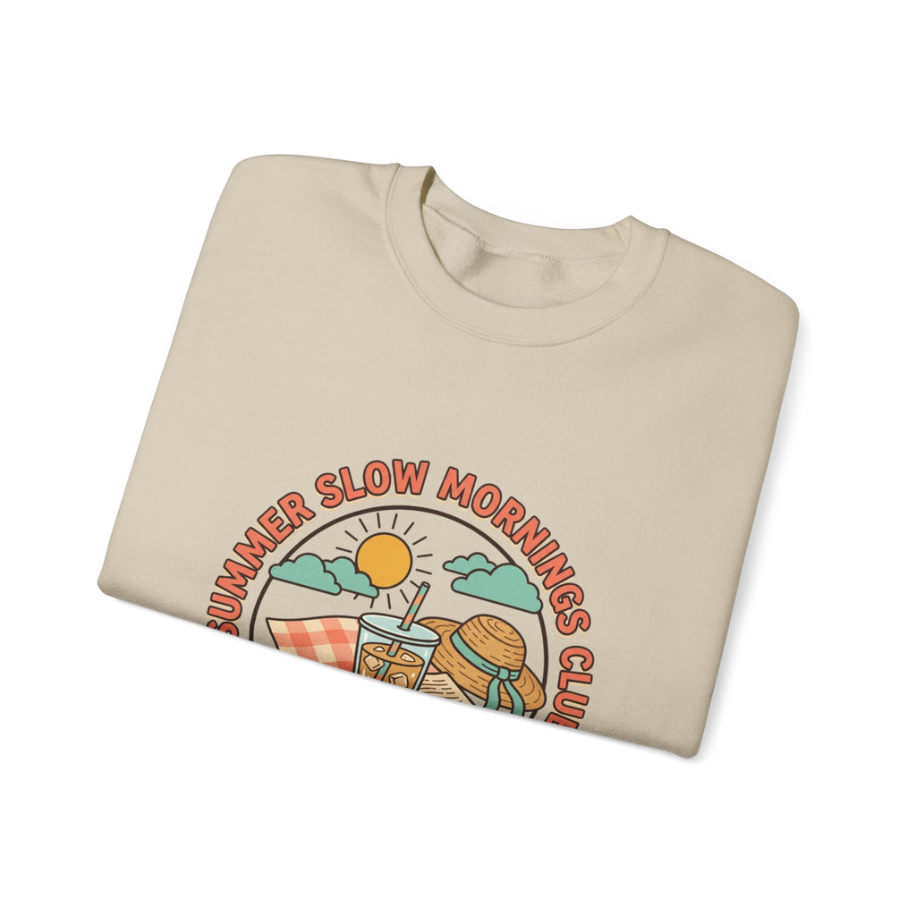 Summer Slow Mornings Crewneck Sweatshirt.
