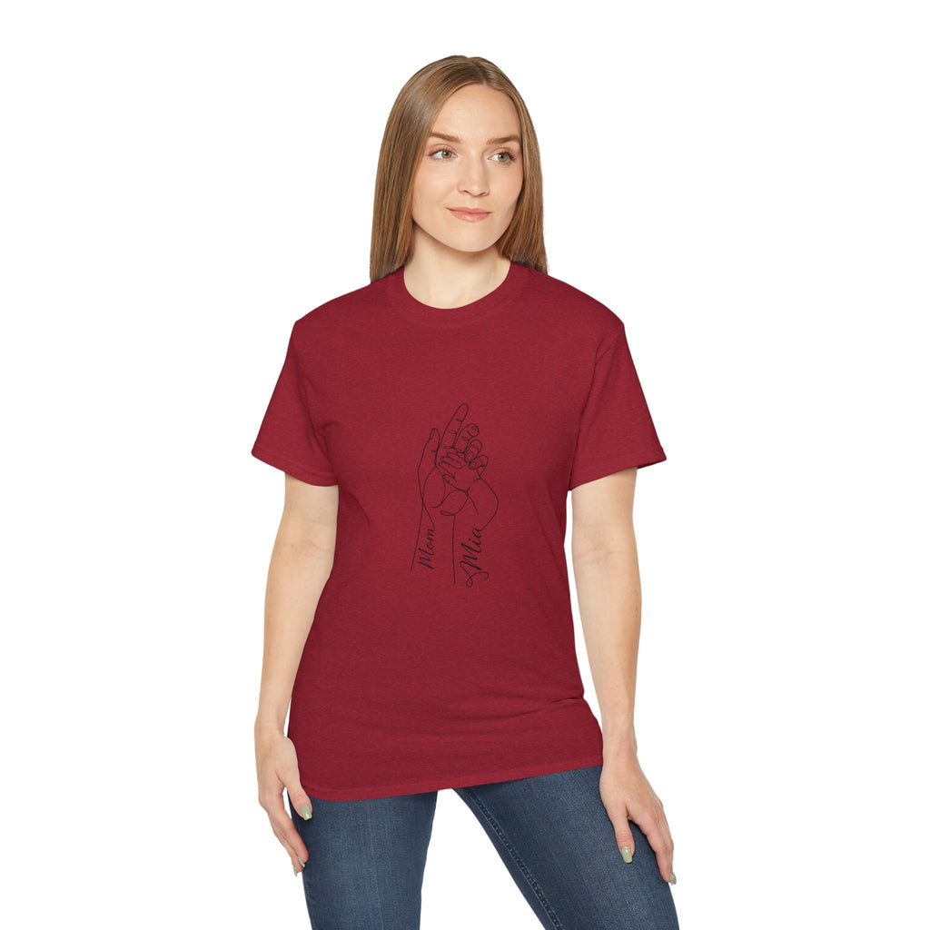 Matching Hands Relaxed Unisex Cotton T‑Shirt