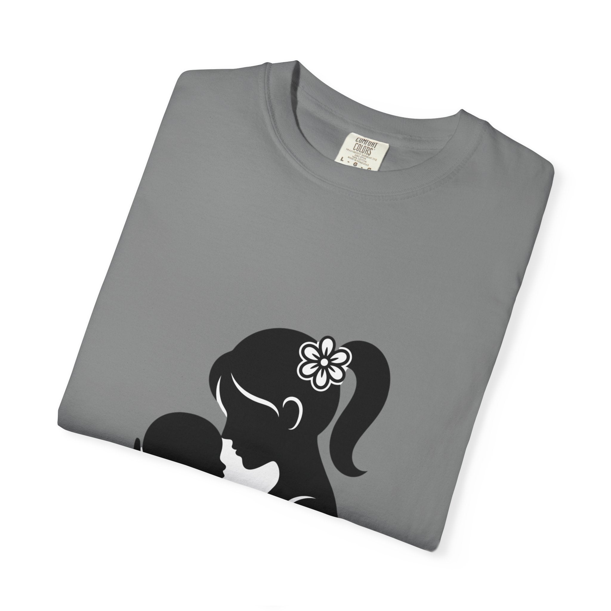 Mom and Baby Silhouette T-Shirt — Nursing & New Mom Gift