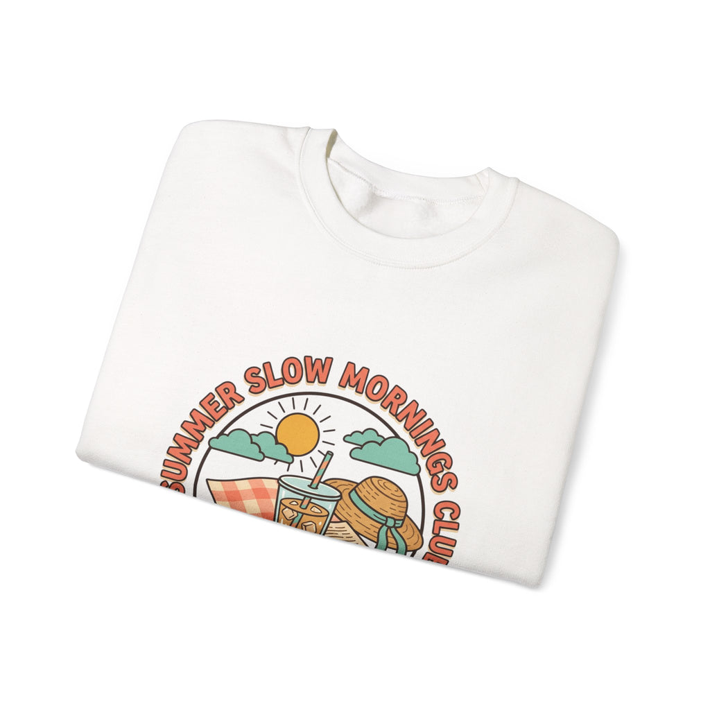 Summer Slow Mornings Crewneck Sweatshirt.