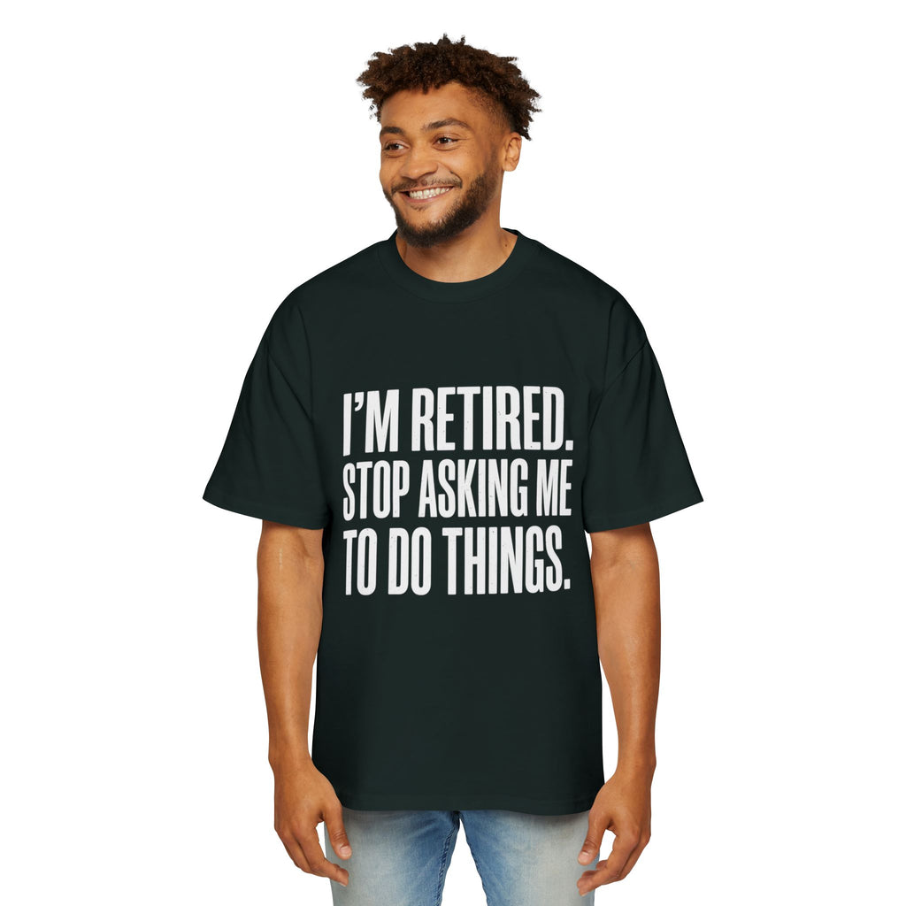 Retired Oversized Cotton T-Shirt