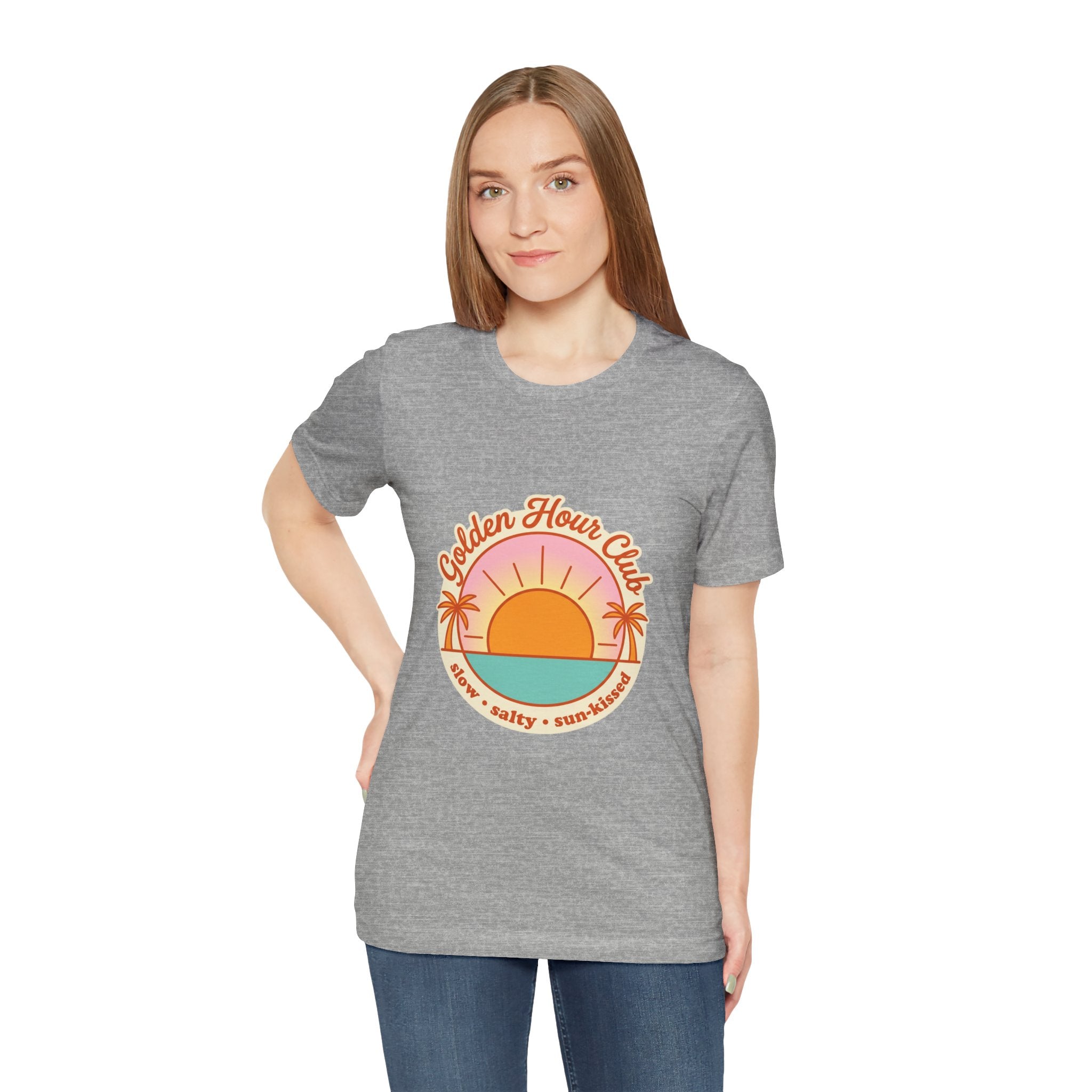 Golden Hour Club Tee | summer aesthetic, coastal vibes