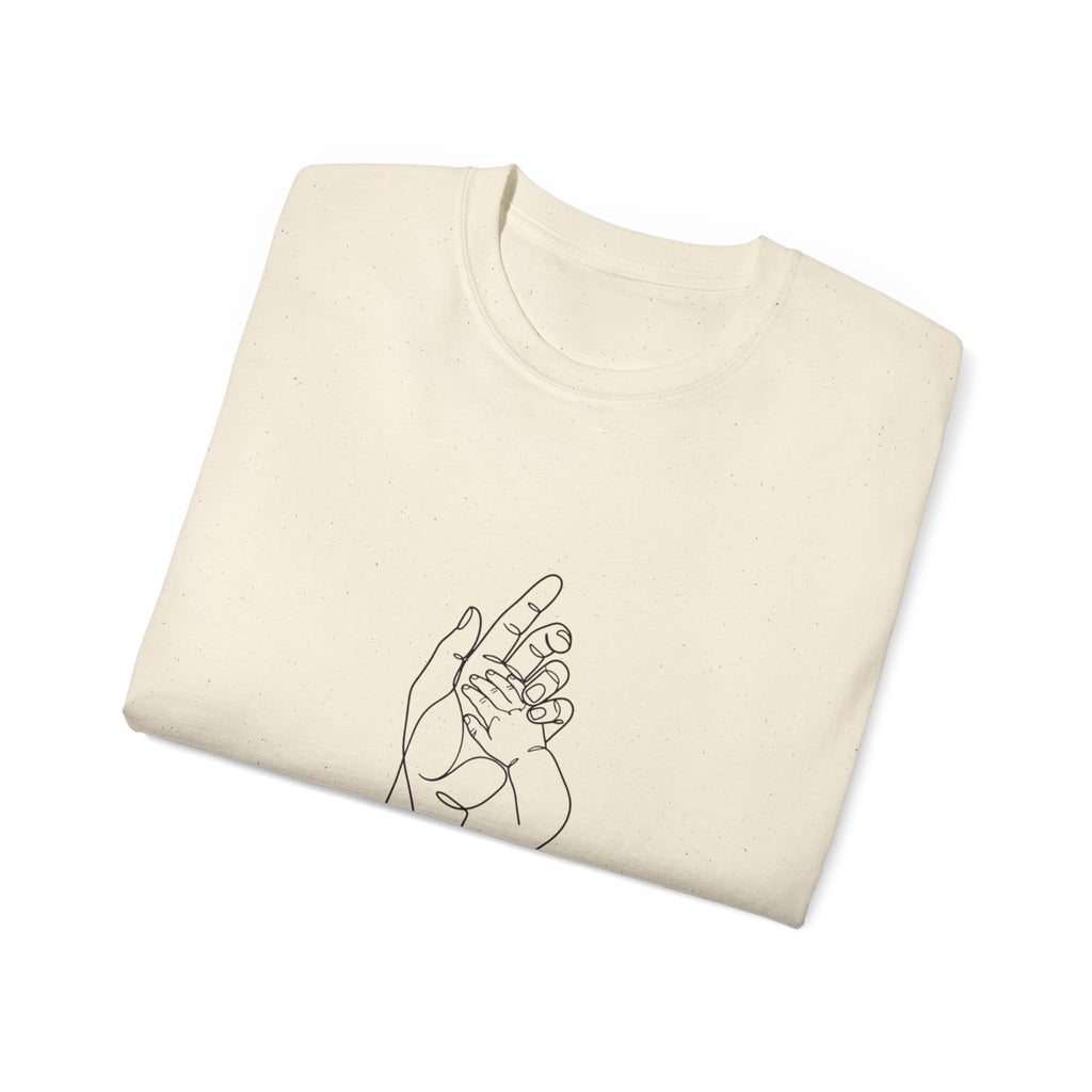 Matching Hands Relaxed Unisex Cotton T‑Shirt