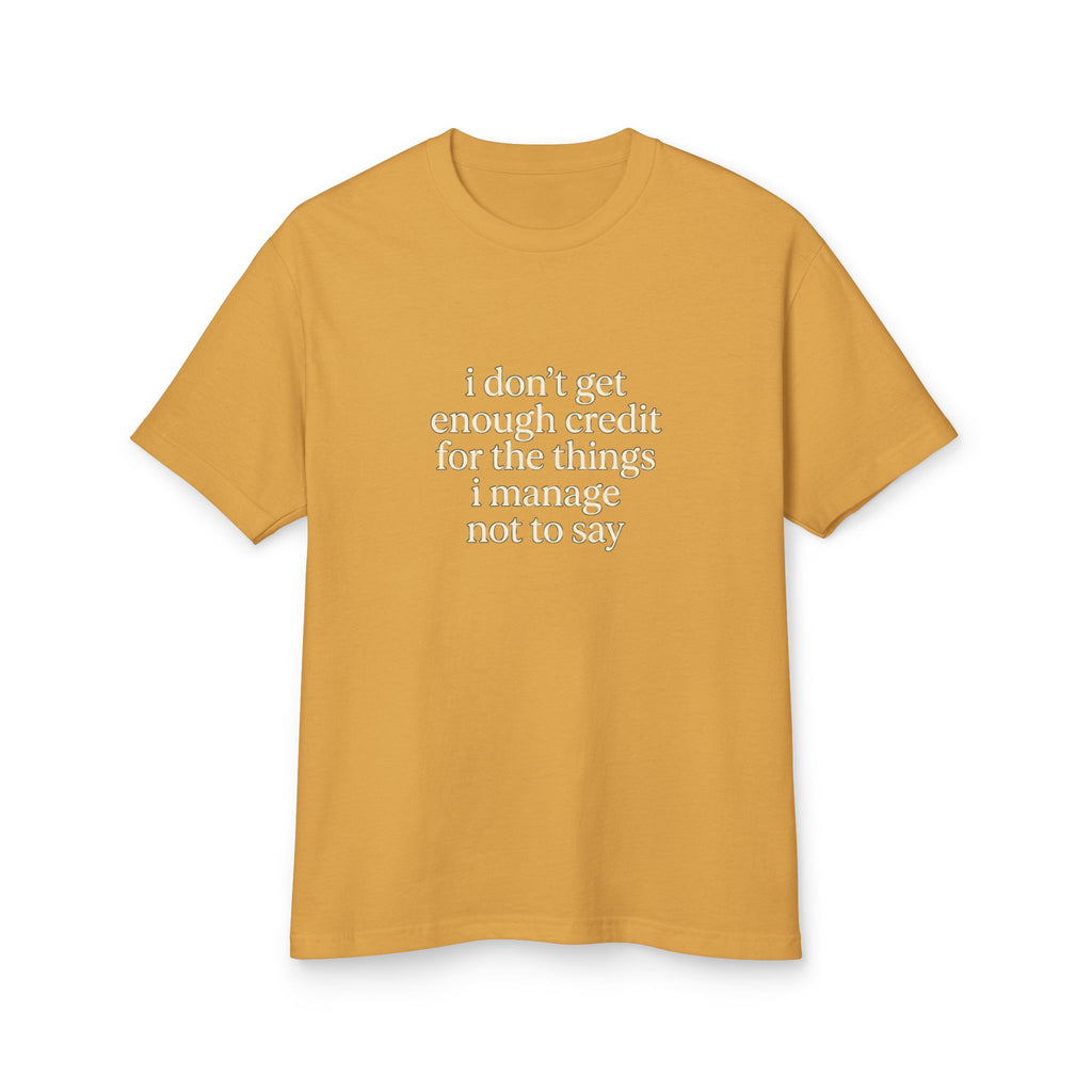 Garment-Dyed Heavyweight Cotton Graphic T‑Shirt