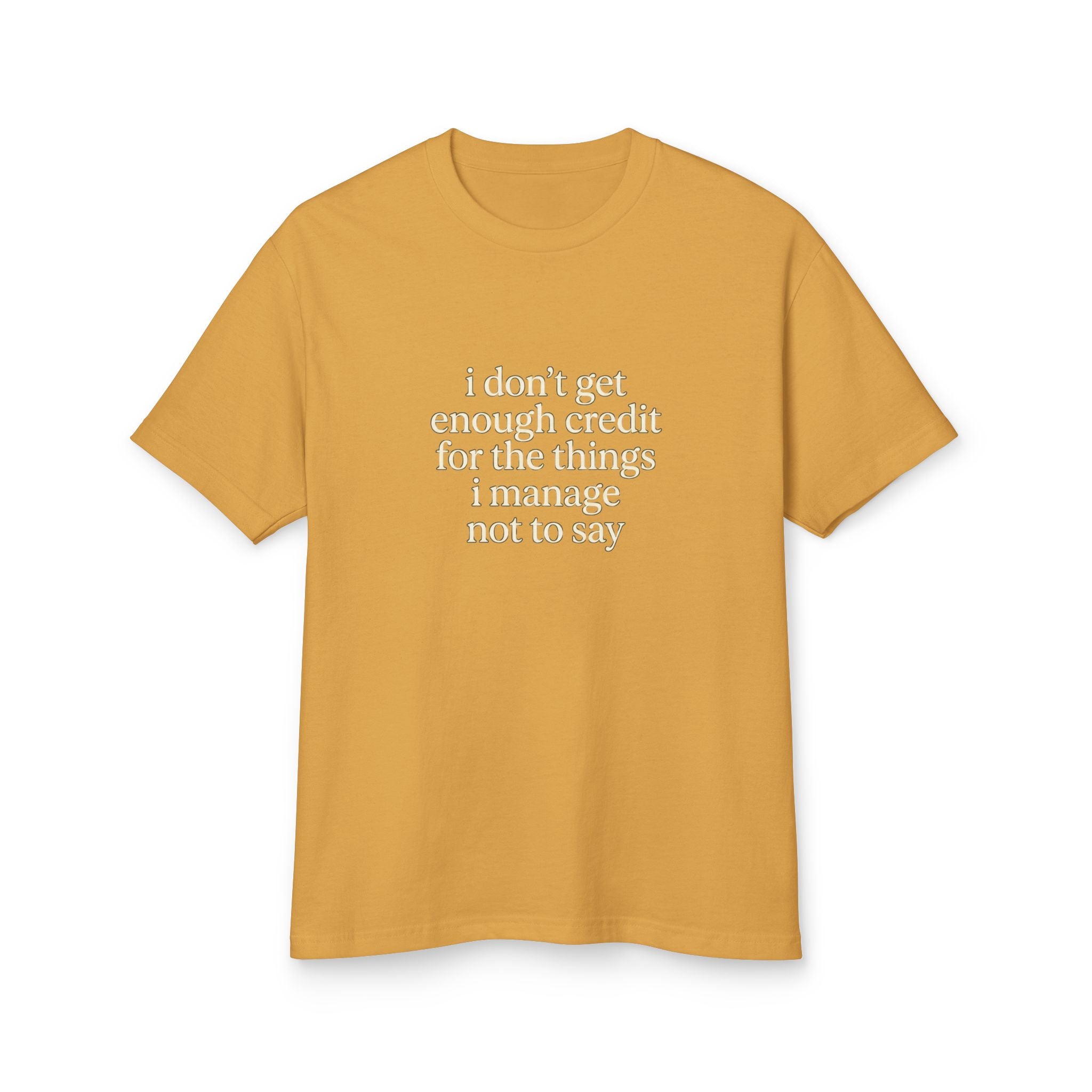 Garment-Dyed Heavyweight Cotton Graphic T‑Shirt