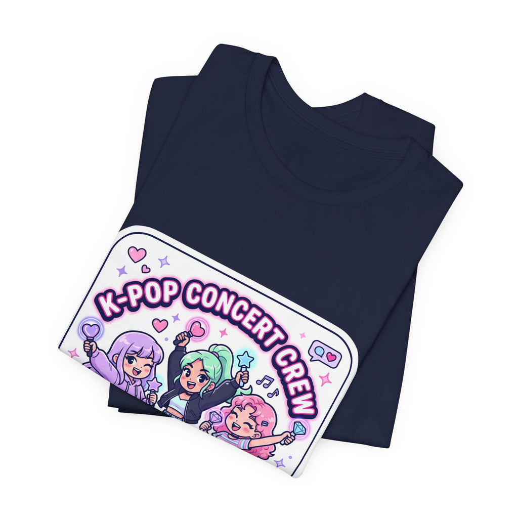 Unisex K-pop Concert Crew T-Shirt