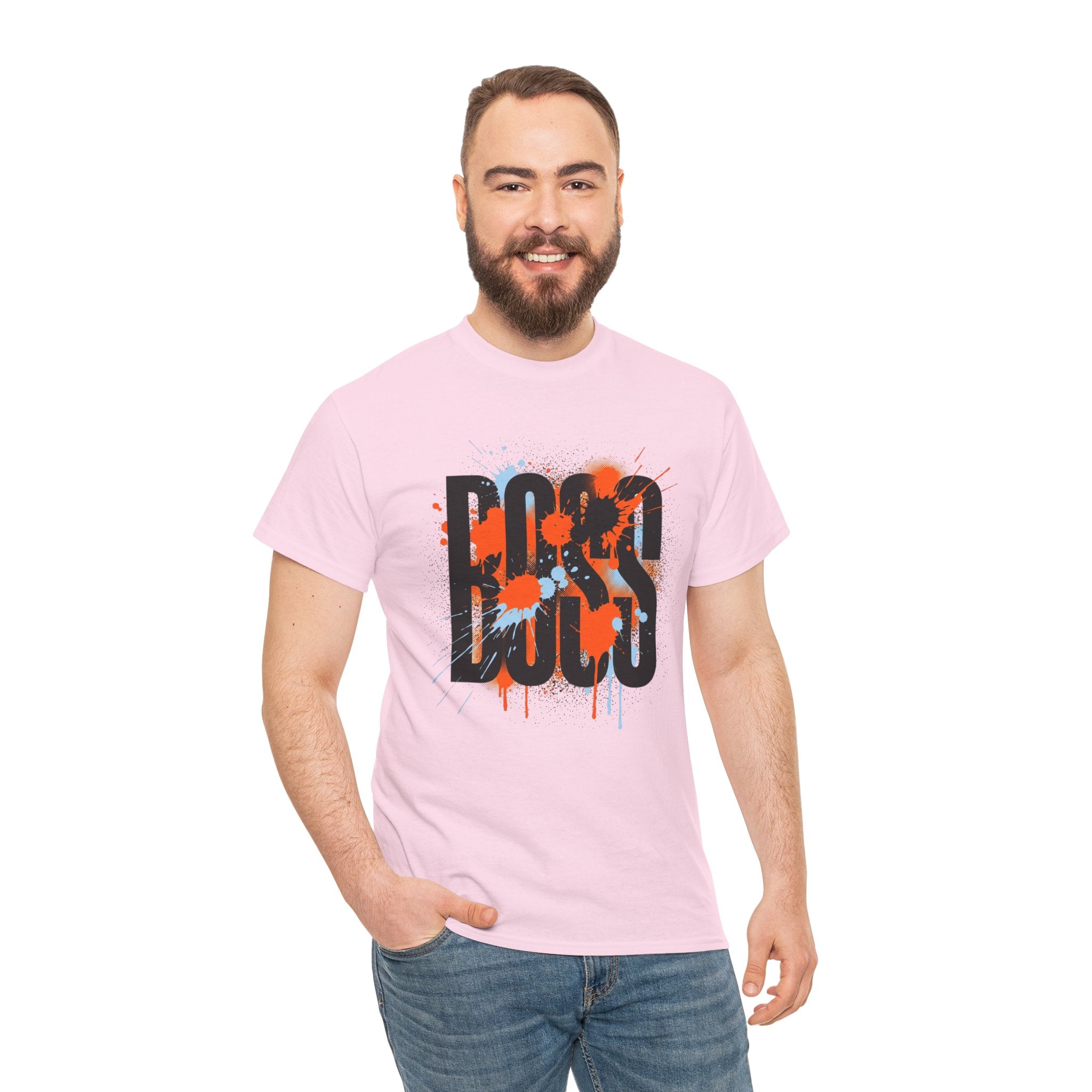 BOSS Graffiti Tee – Street Art Graphic T-Shirt