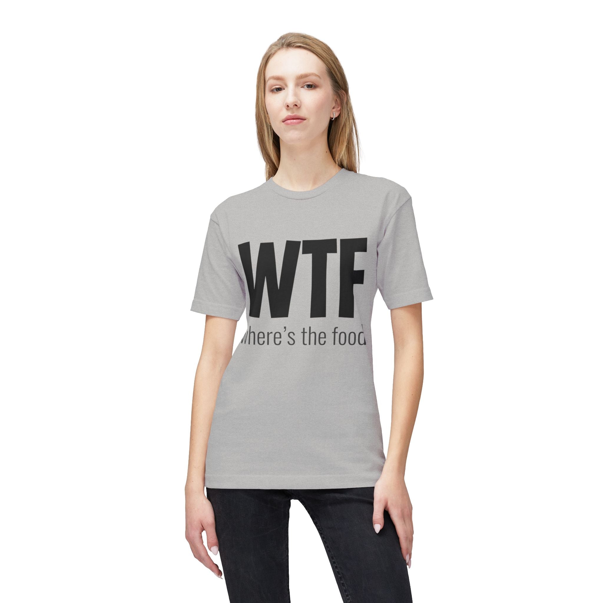 WTF "Where's the Food" Graphic T-Shirt — Funny Foodie Tee