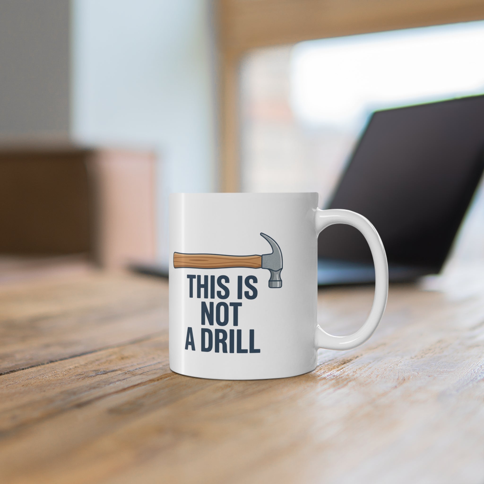 this is not a drill mug