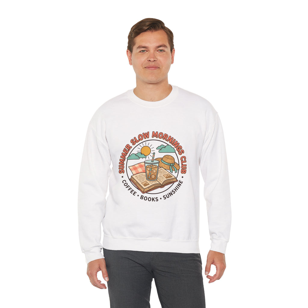 Summer Slow Mornings Crewneck Sweatshirt.